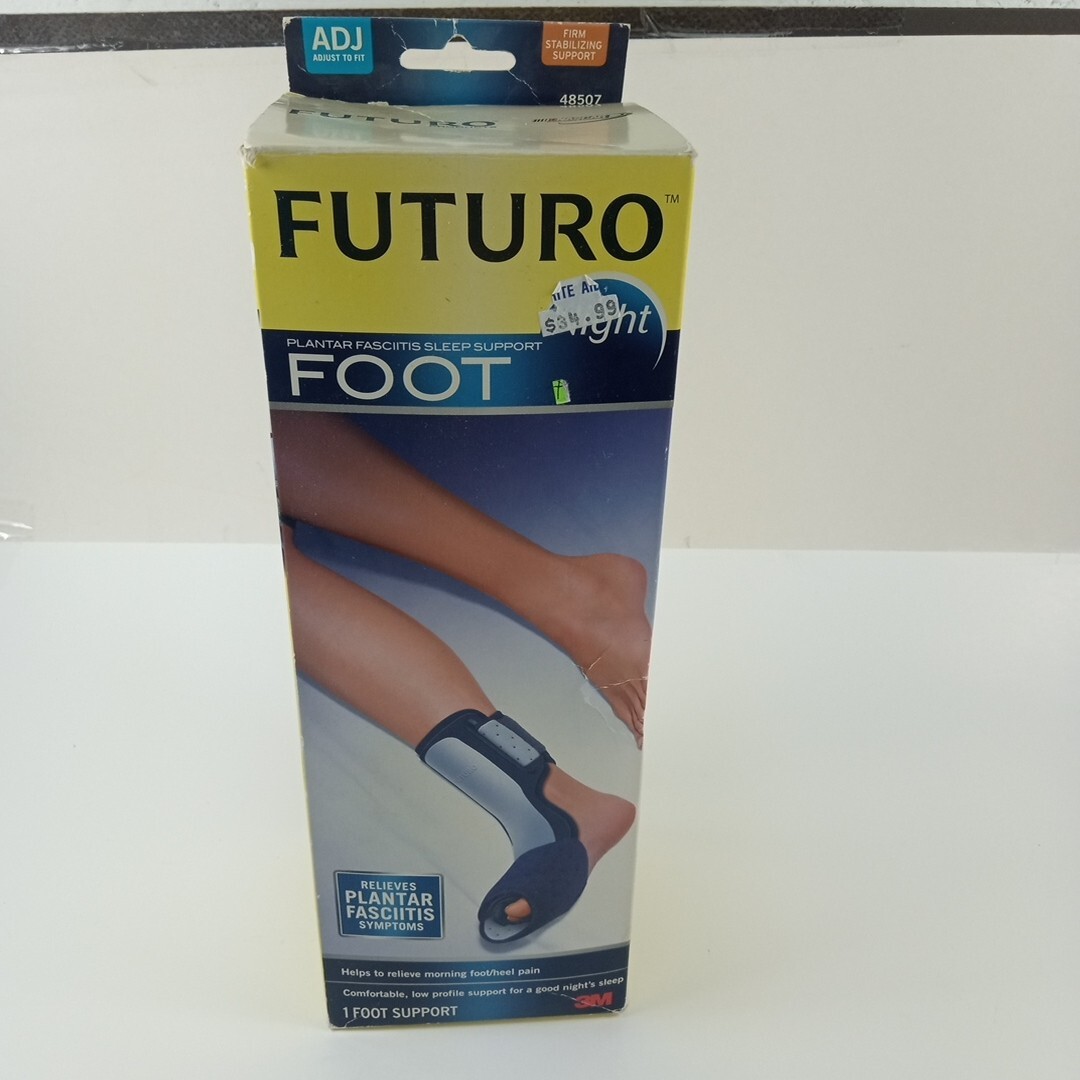 3M Futuro Plantar Fasciitis Support Adjustable One Size Right Left Foot Brace