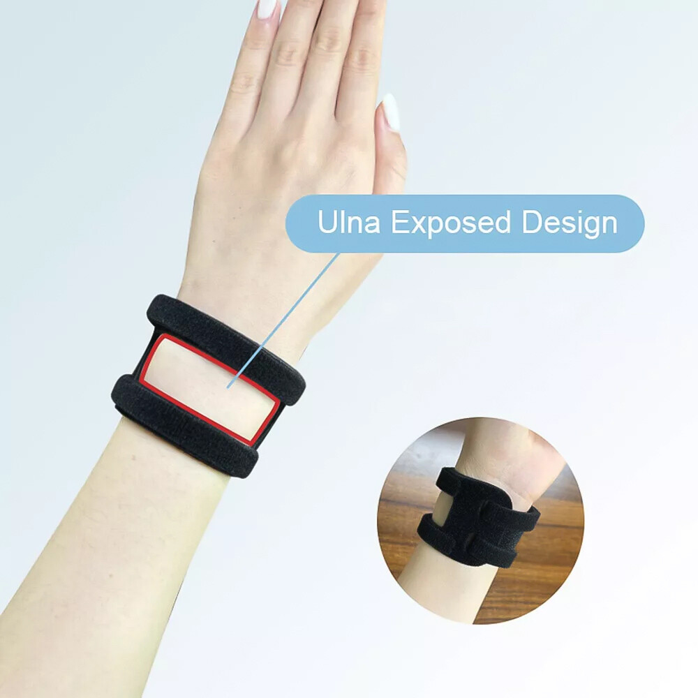 10X Sprain Protection Sports Yoga Ulnar Fix Wrist Band Brace TFCC Tear Pain Kits