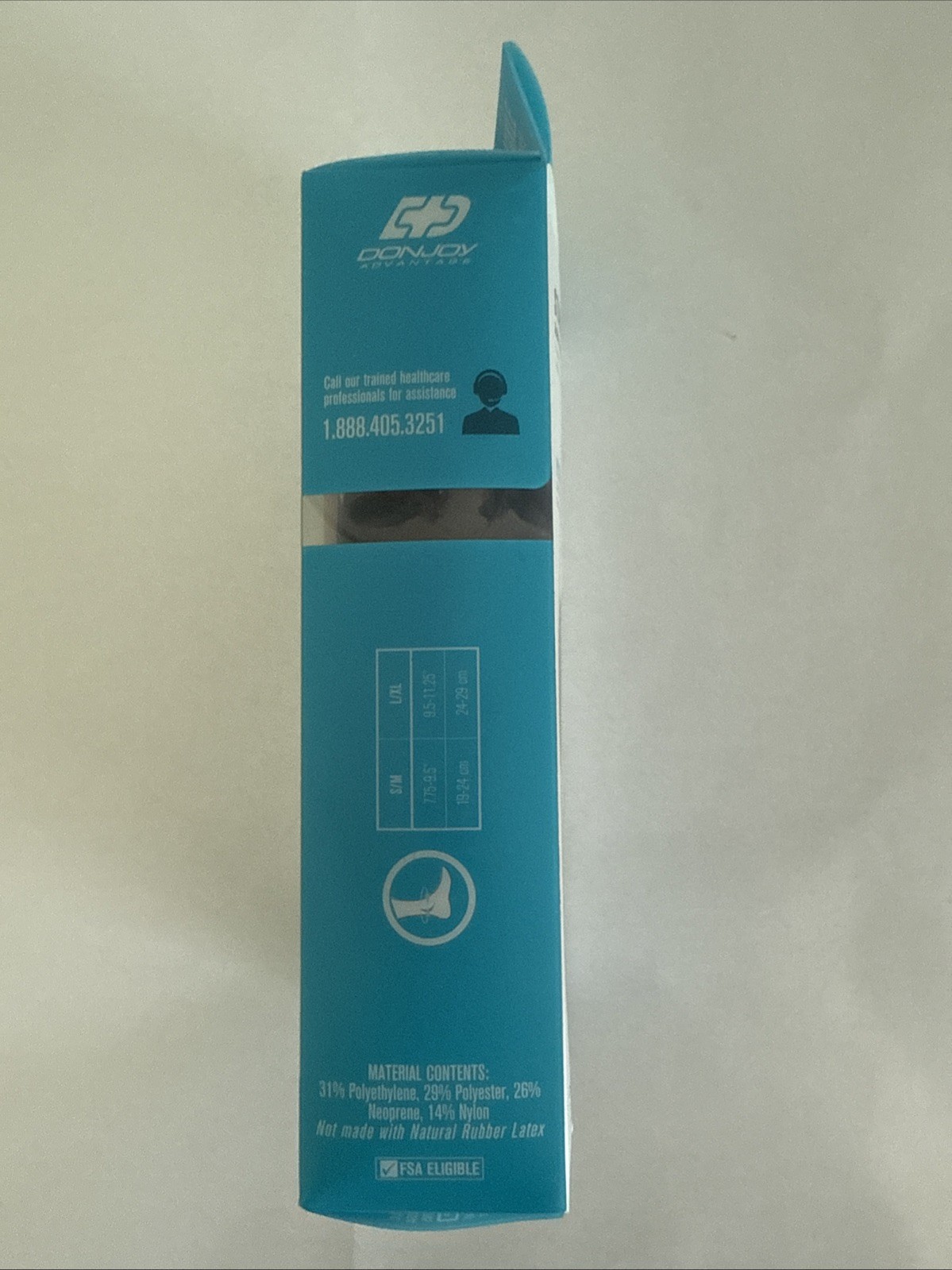 DonJoy Advantage Stabilizing Ankle Brace – Adjustable, Low Profile – L-XL