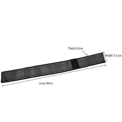 Extra Long Elastic Knee Wrap Compression Support for Joint Pain Relief – 70.8″