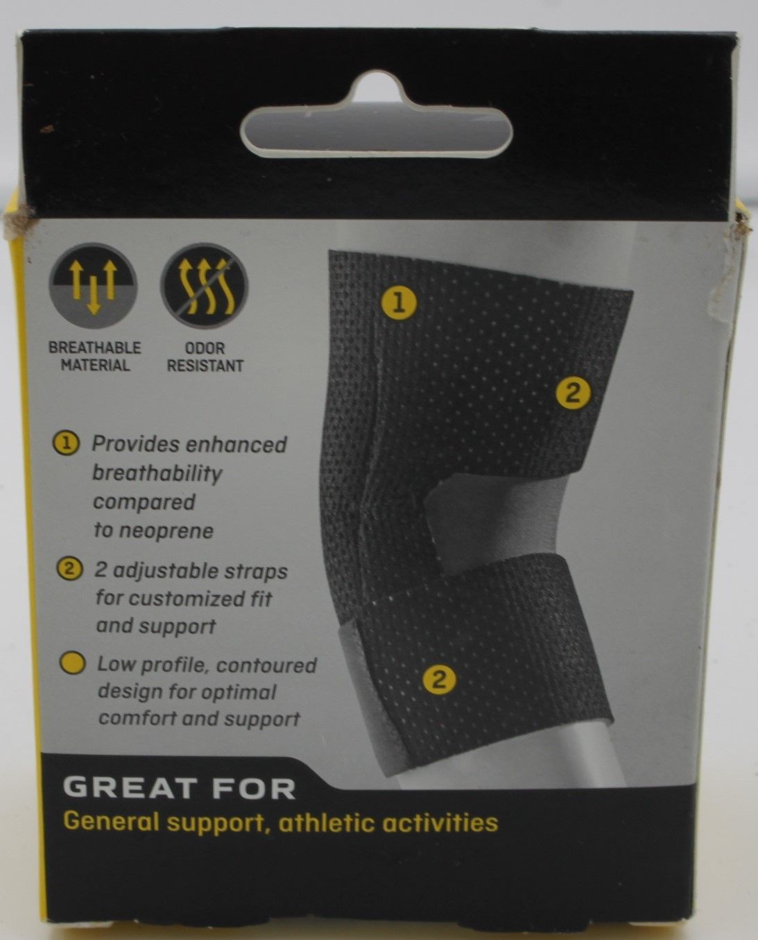3M FUTURO Elbow Support Unisex One Size Adjustable Breathable Black Sleeve