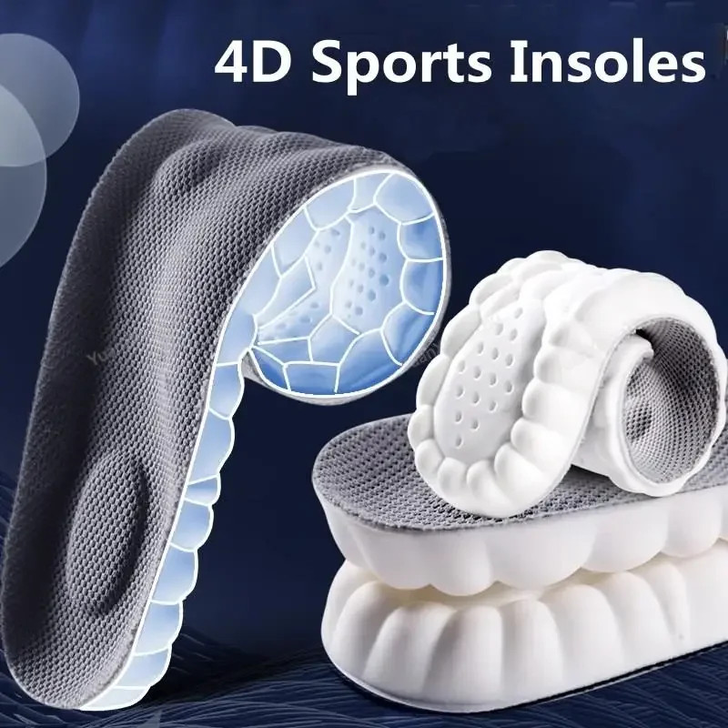Popcorn Cloud 4D Insoles Plantar Fasciitis Relief Insole Arch Support Orthopedic