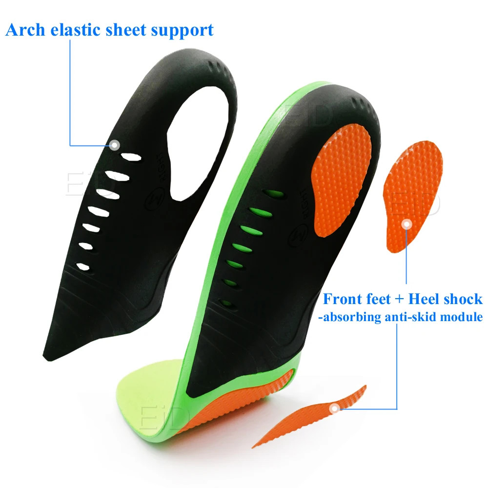 Best EVA Orthopedic Shoes Sole Insoles For feet Arch Foot Pad X/O Type Leg Corre