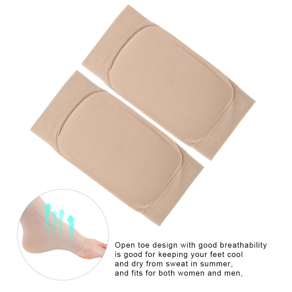 Soft Elastic Ankle Protection Sleeve Silicone Protective Pad Breathable Foot