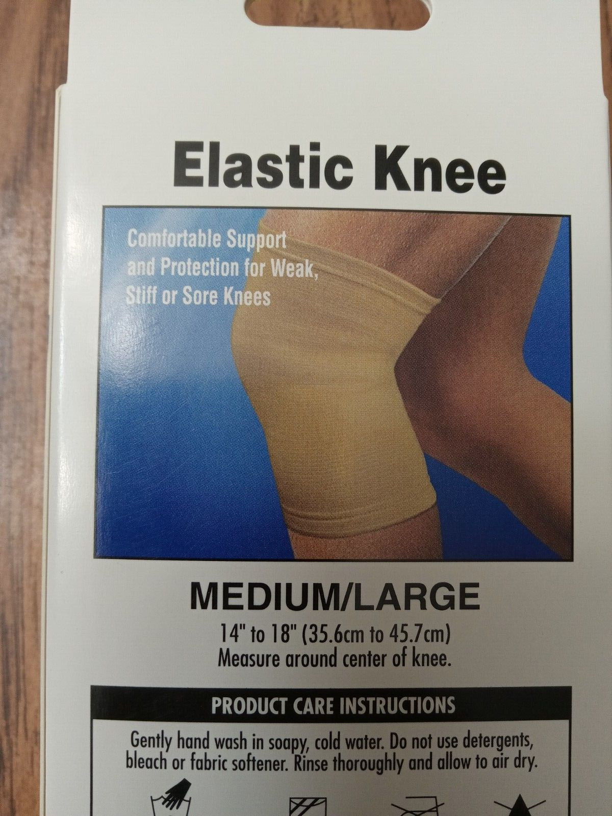 Flex Aid Elastic Knee Stabilizer Support Brace Wrap, Medium / Large ~ Brand New