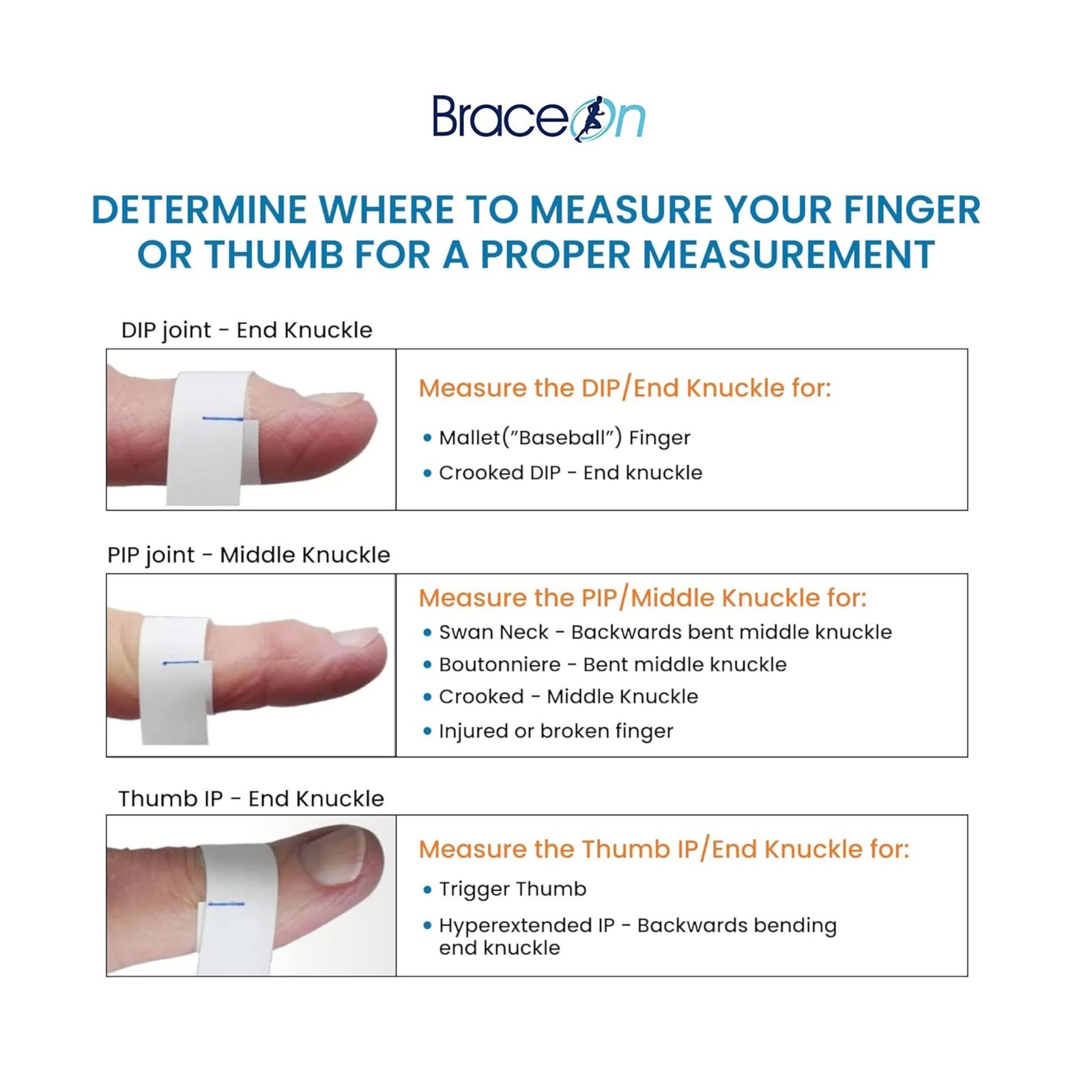 EZ Finger Splint Essentials Pack, 8 Waterproof Pieces, Sizes 8-15