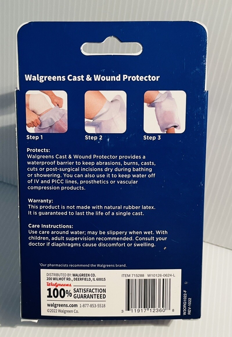 Walgreens Adult Knee Or Elbow Cast and Wound Protector