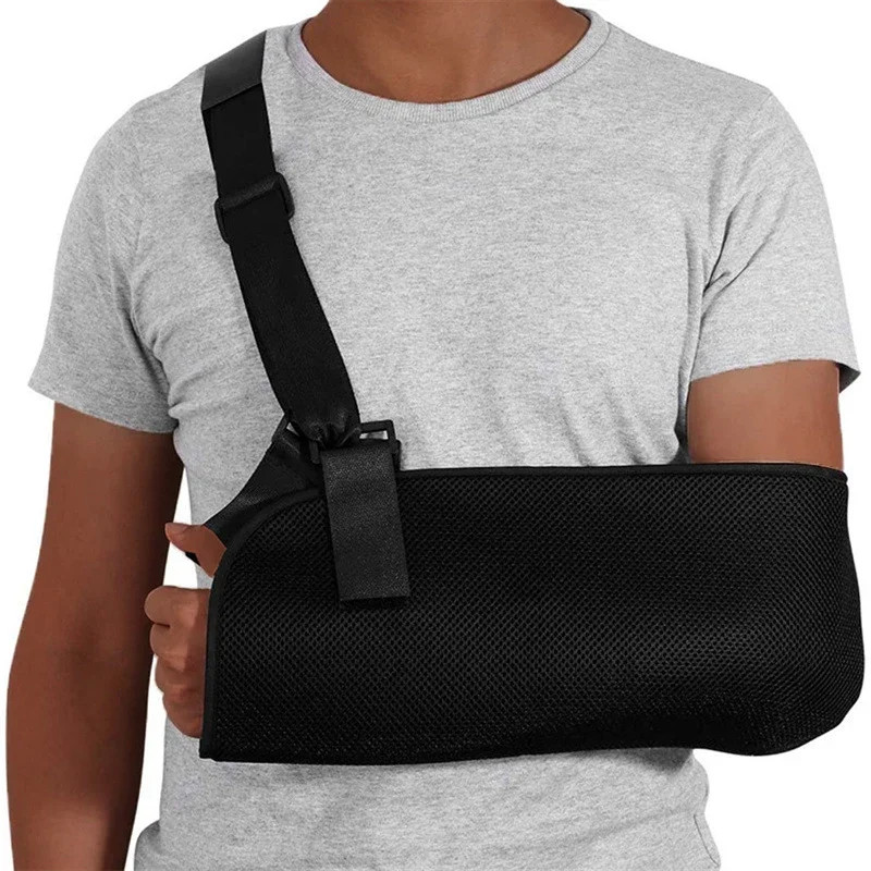 Arm Fixation Strap Arm Sling Braces Shoulder Fixator Medical Support Strap Adjus