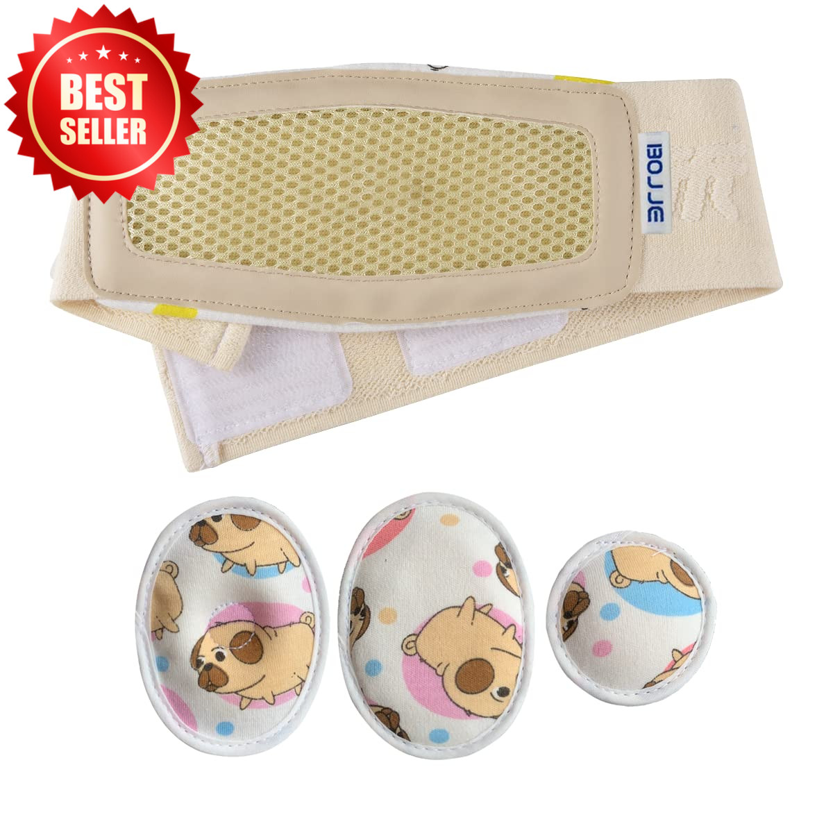 Baby Infant Umbilical Hernia Truss Support Abdominal Binder 15-20″ US