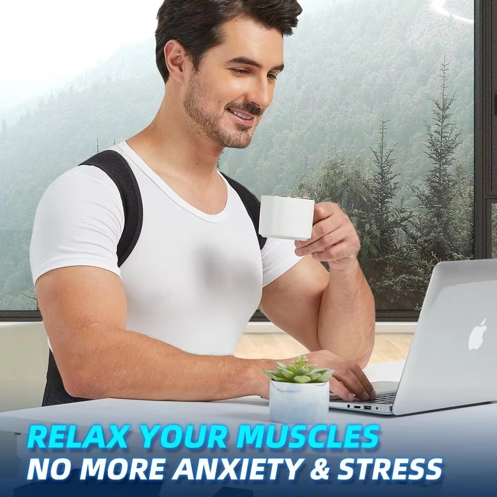 Adjustable Back Posture Corrector Brace Shoulder Support Men Women S-3XL