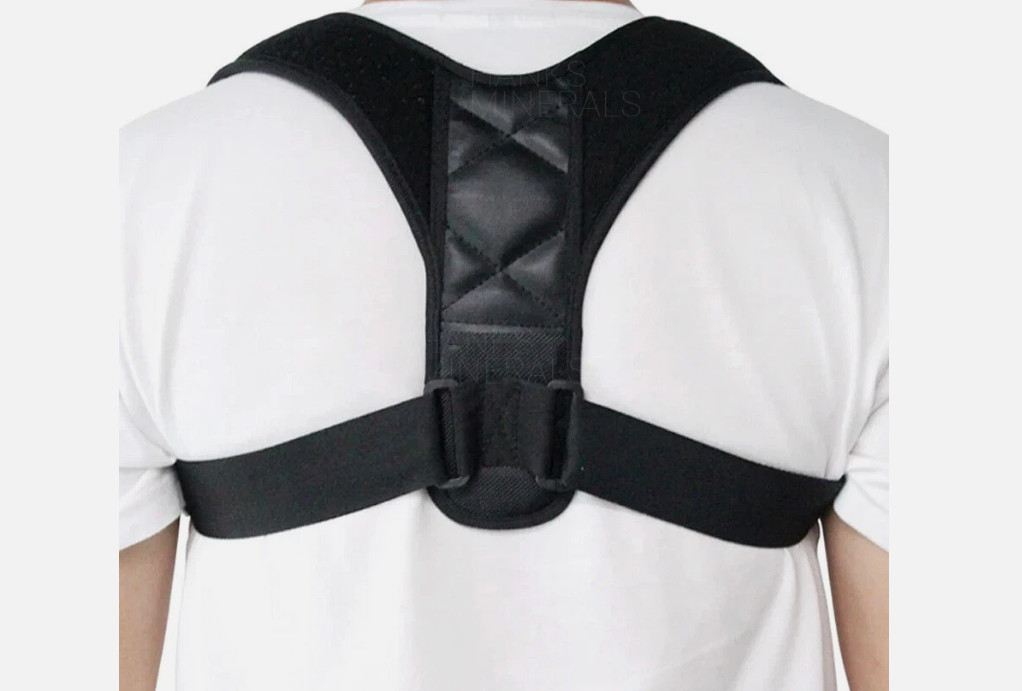 Adjustable Posture Corrector Low Back Support Shoulder Brace Belt For Men Women
