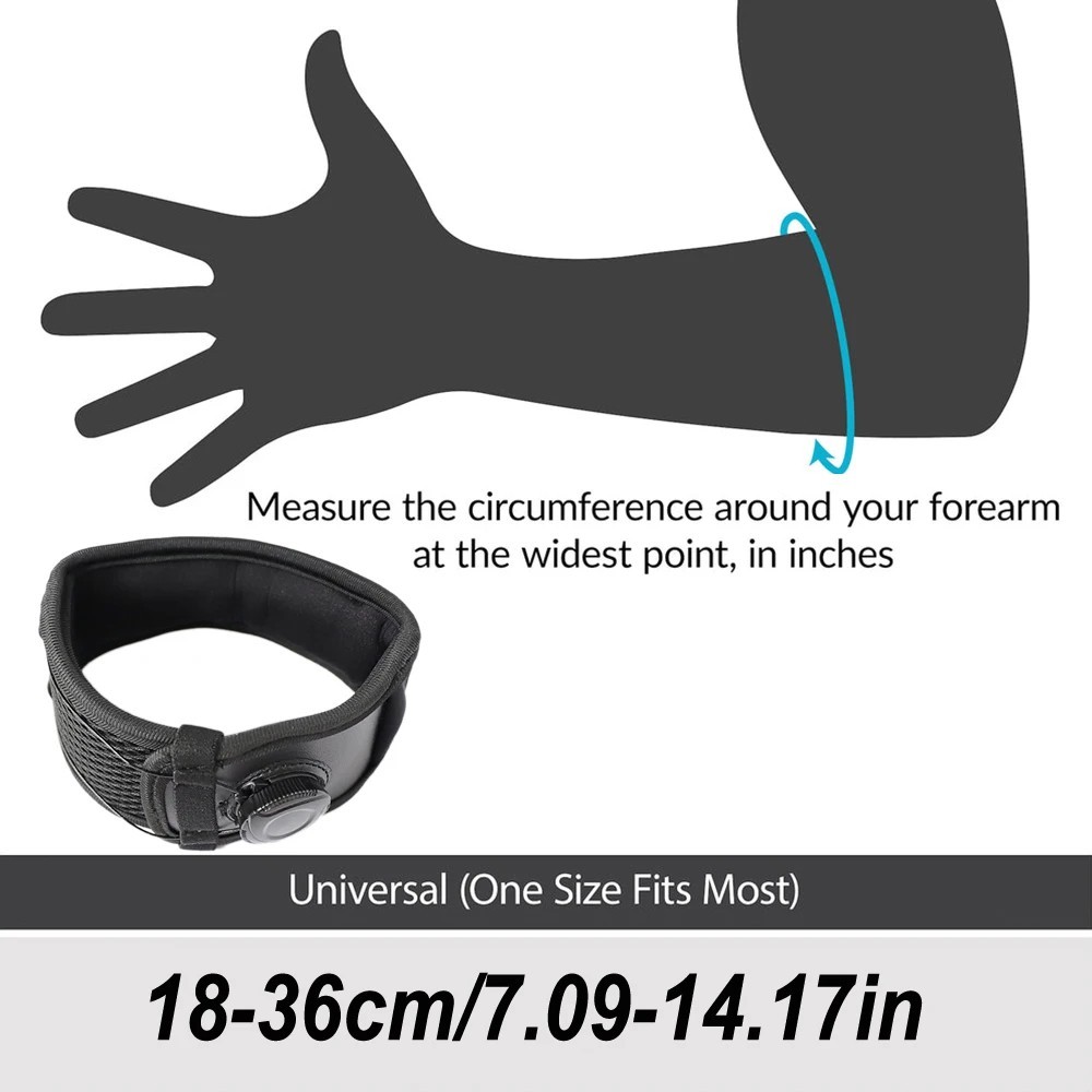 Elbow Sleeve Brace Wrap Adjustable Support Arm Arthritis Tendonitis Pain Relief