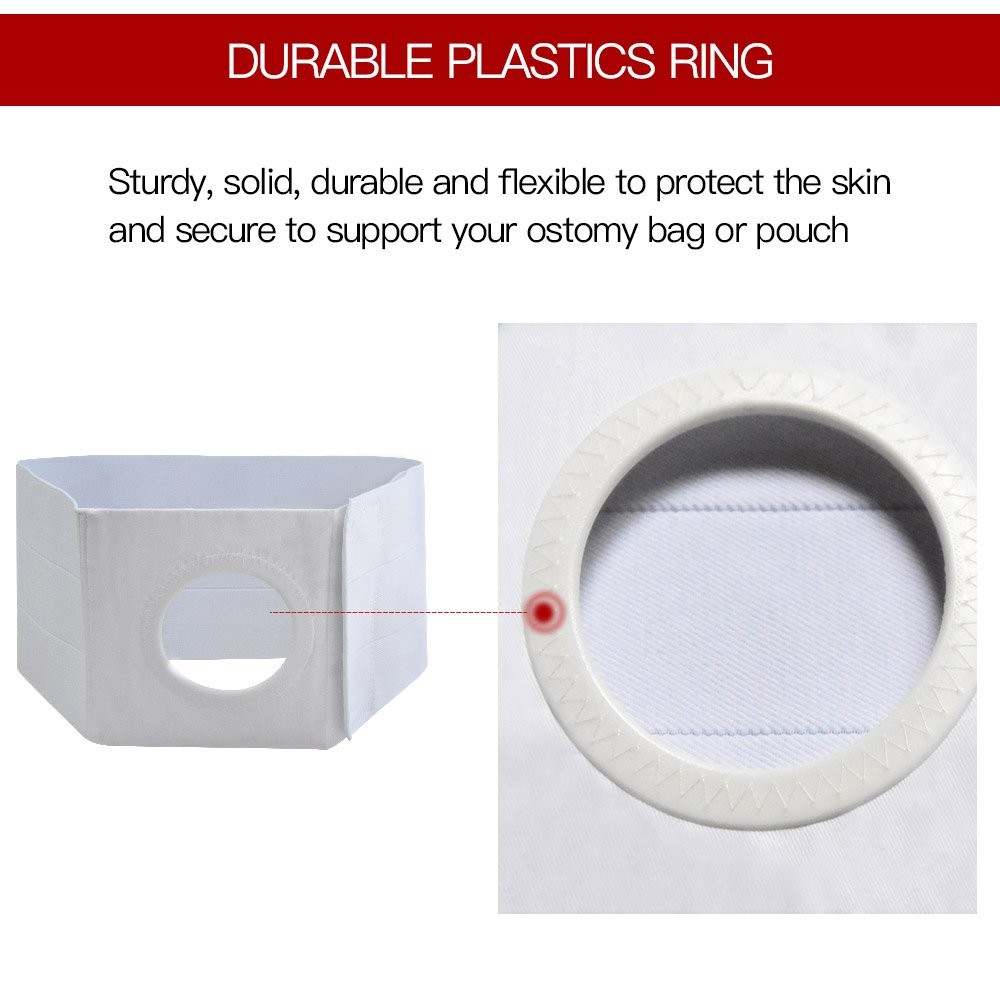 Men Or Women Medical Ostomy Belt Ostomy Hernia Support Belt Abdominal Stoma B…