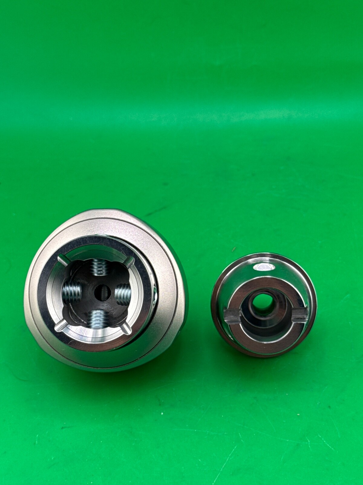 Prosthetic quick change release adapter w/ extra male pyramid insert. New