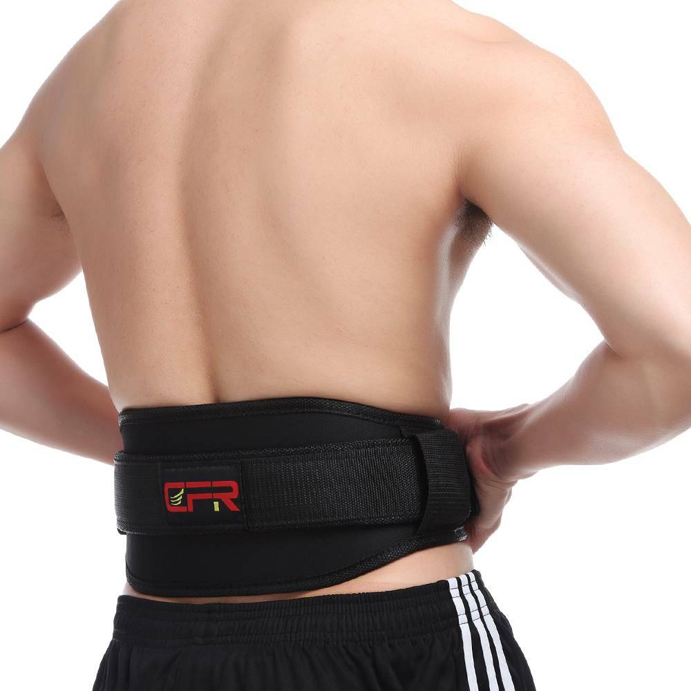Waist Support Belt Heavy Weight Lifting Lumbar Work Lower Back Strap Brace CFR