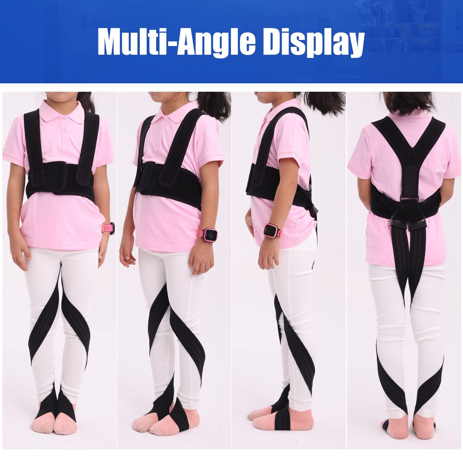 O/X Leg Type Correction Belt Leg Posture Corrector Band Bandage Unisex Teens …