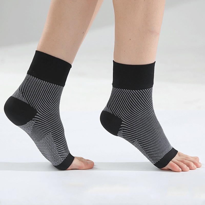 High Elasticity Ankle Protection Pressure Socks Sports Running Stretch Socks