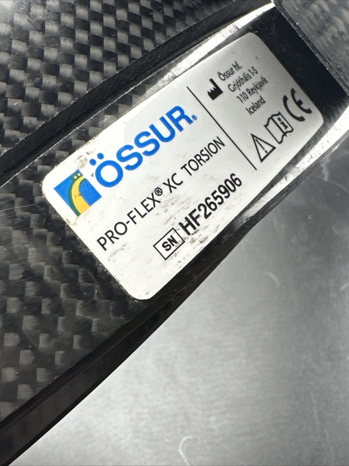 Ossur Pro-flex Proflex Pro Flex Torsion Prosthetic Foot Right Size 26 Category 6