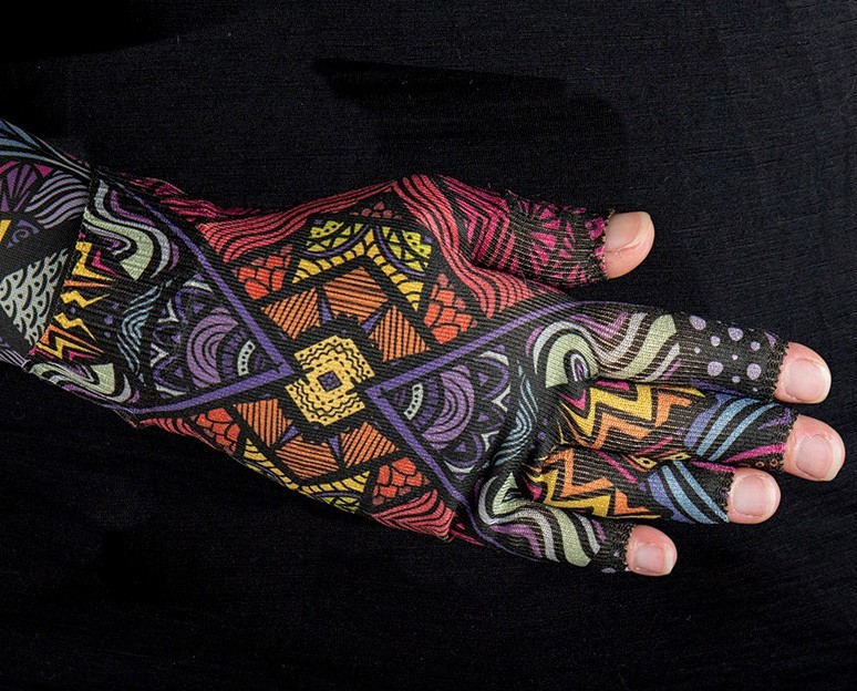 ELECTRIC Graduated Compression Glove by LYMPHEDIVAS, ANY SIZE & LEVEL, New