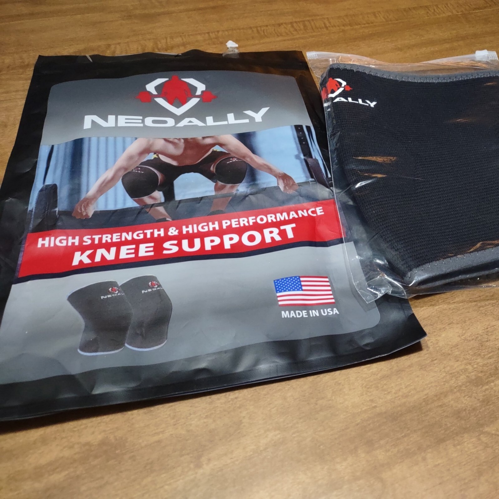 Neoally Knee Support for crossfit, powerlifting, and strength training size L