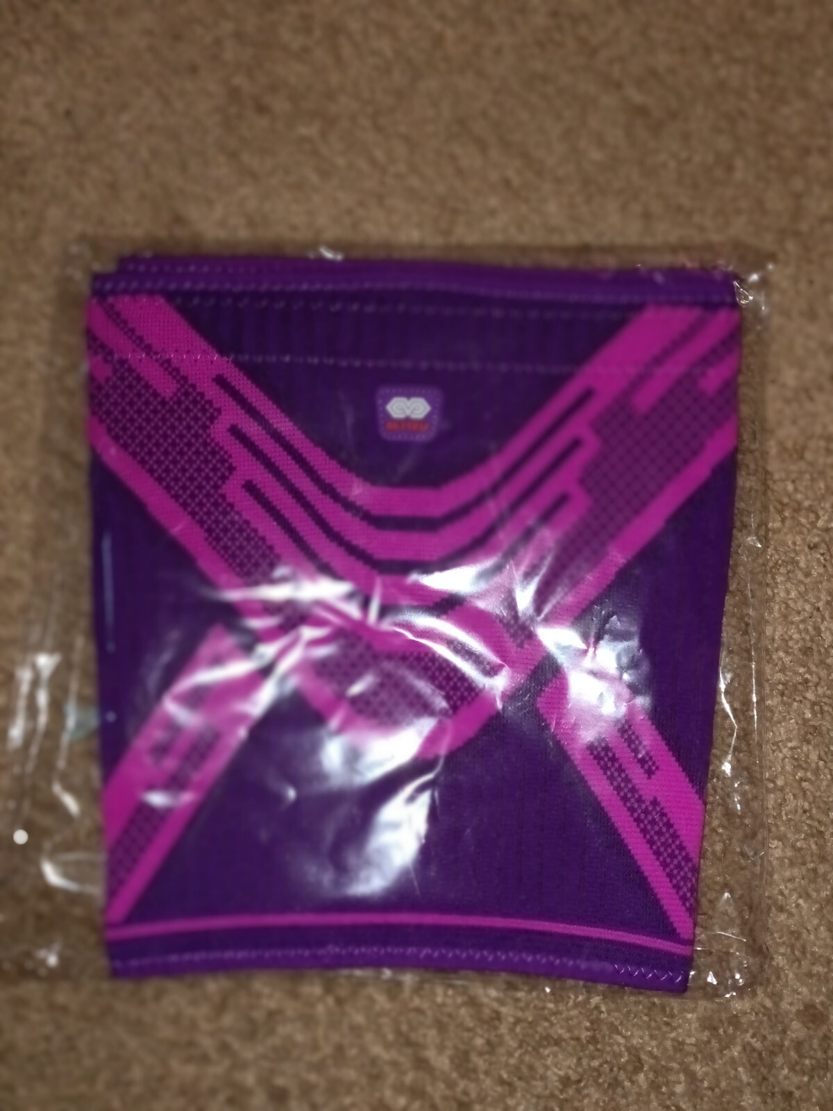 BLITZU-UNISEX- THIGH COMPRESSION SLEEVES – ONE PAIR -PURPLE-XL-NEW