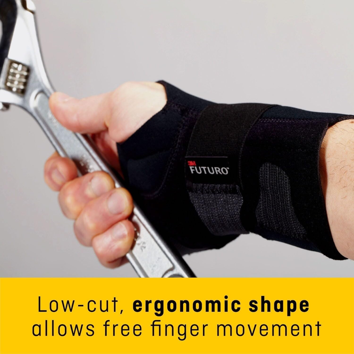 Comfort-Driven Wrist Support with Custom Fit for Active Recovery – Left Hand