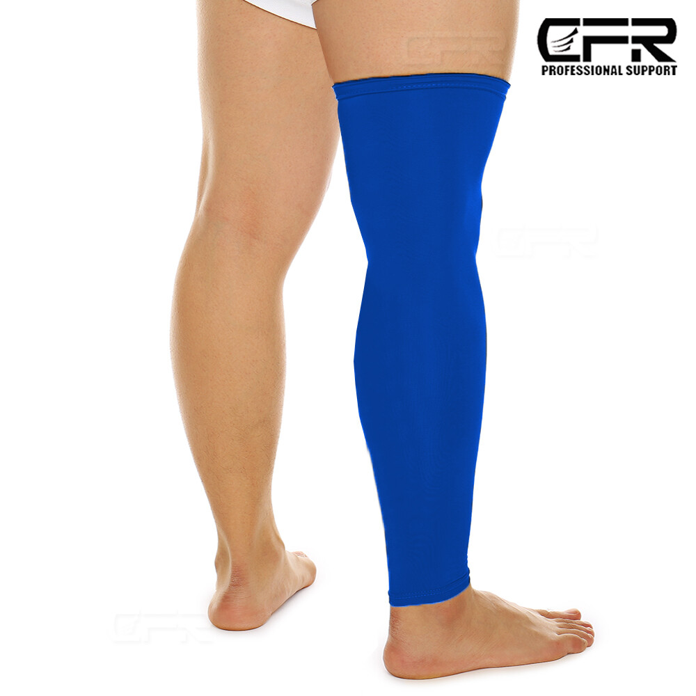 Leg Brace Thigh High Compression Sleeve Socks Support Gym Pain Relief Men Women