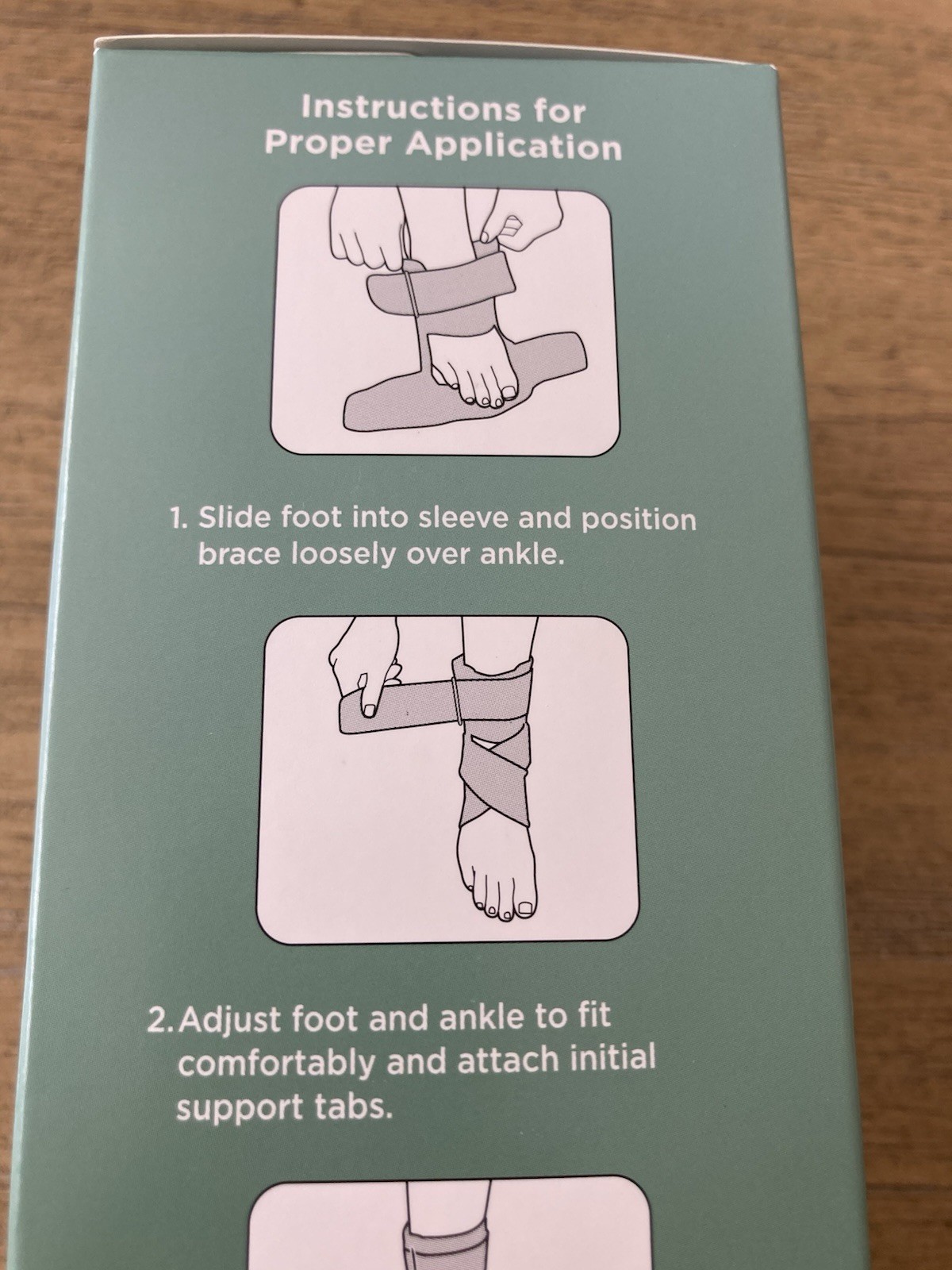 Walgreens Ankle Brace With Cleanprene Technology Great Sensitive Skin One Size