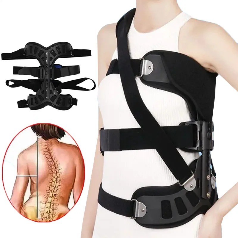 1Set Scoliosis Brace Posture Corrector Treatment Adjustable Spinal Auxiliary