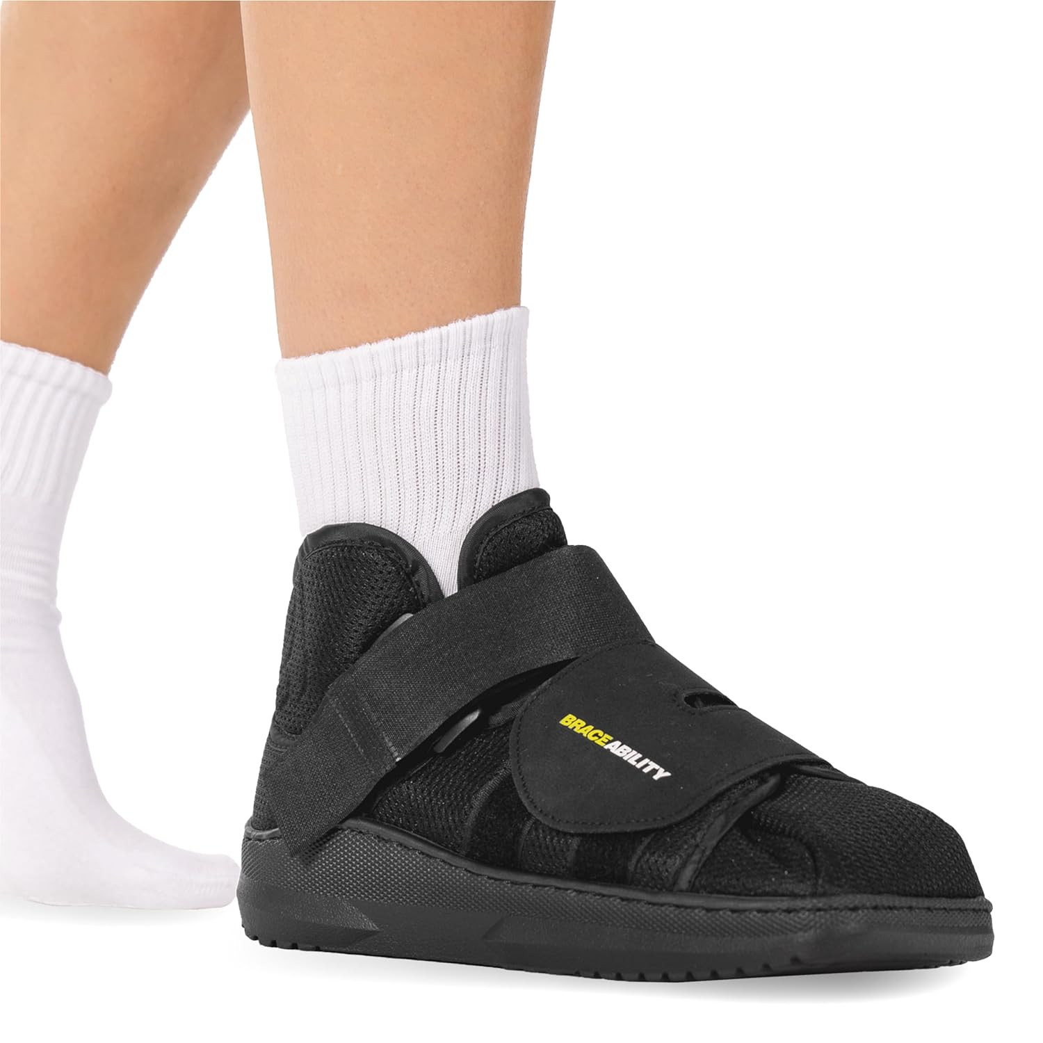 Medium Lightweight Closed Toe Medical Walking Shoe-Broken Toe Cast Boot/Fracture