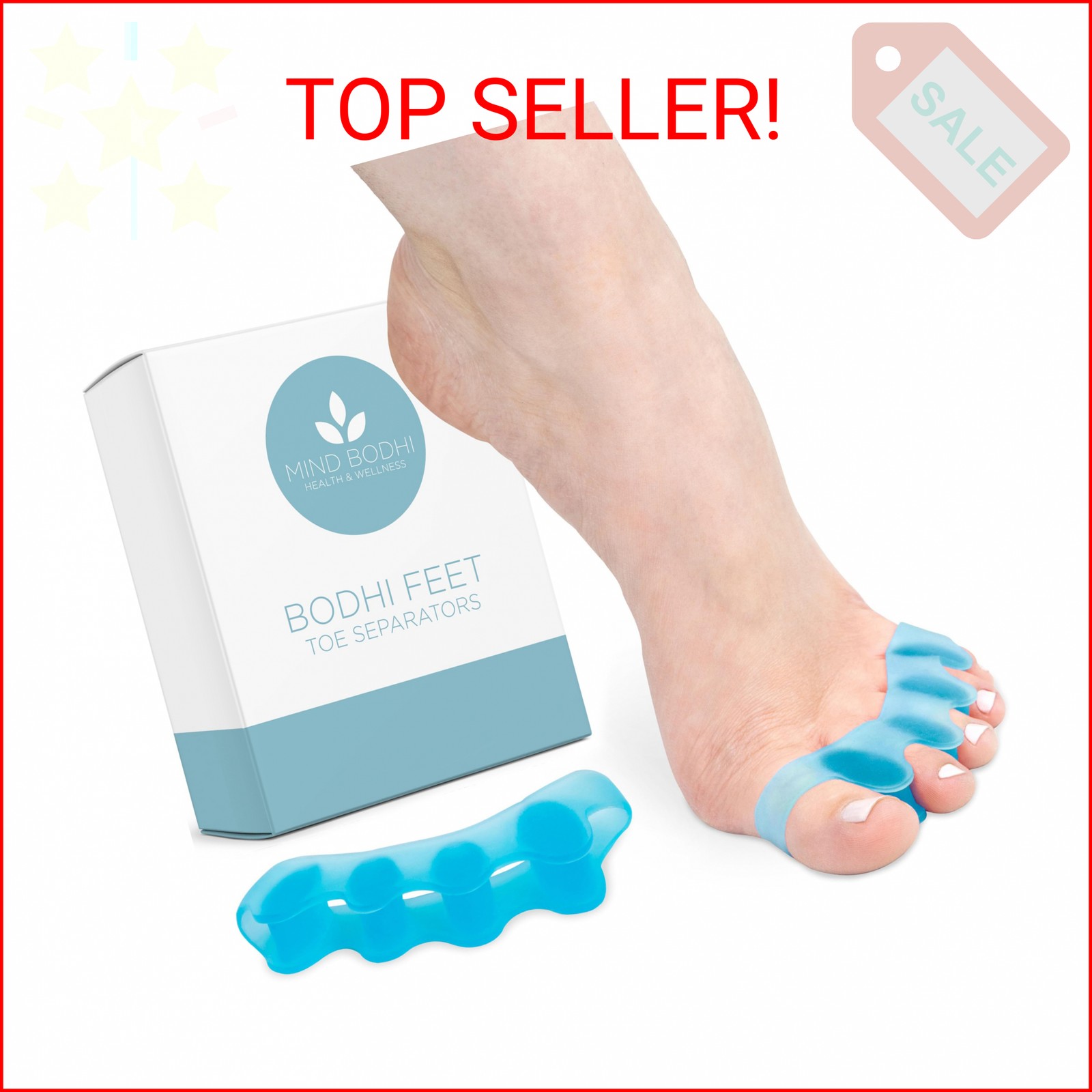 Mind Bodhi Toe Separators/Toe Spacers – For Men and Women – Correcting Bunions a