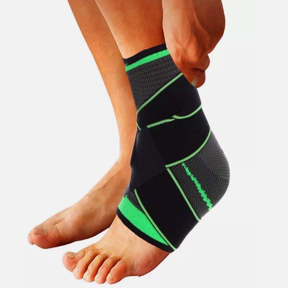 Ankle Brace Compression Sleeve Support Plantar Fasciitis Pain Relief Foot Wrap