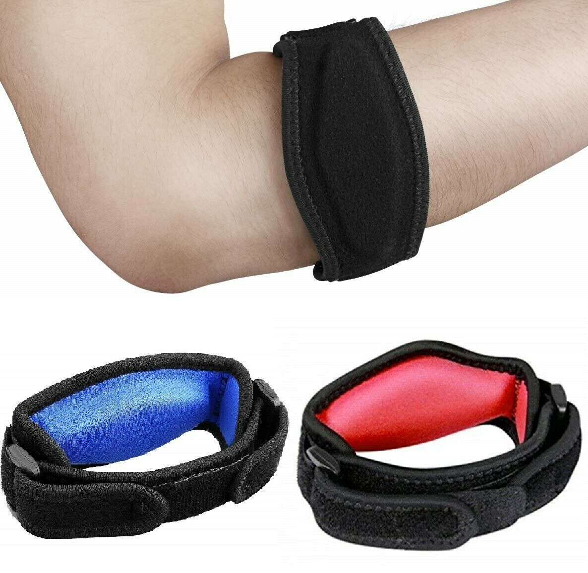 Tennis Elbow Support Brace Compression Sleeve Joint Strap Arthritis Arm Tendon