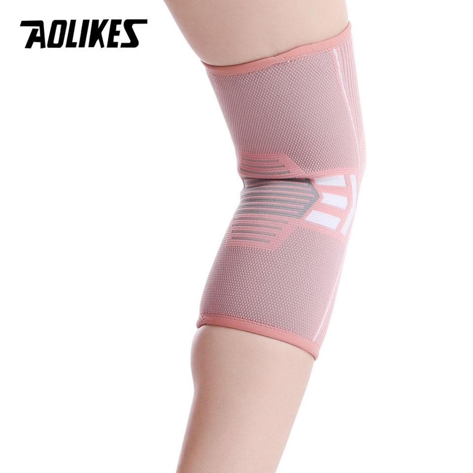 Aolikes 1pcs Knee Brace Support for Arthritis Joint Nylon Sports Fitness Compres