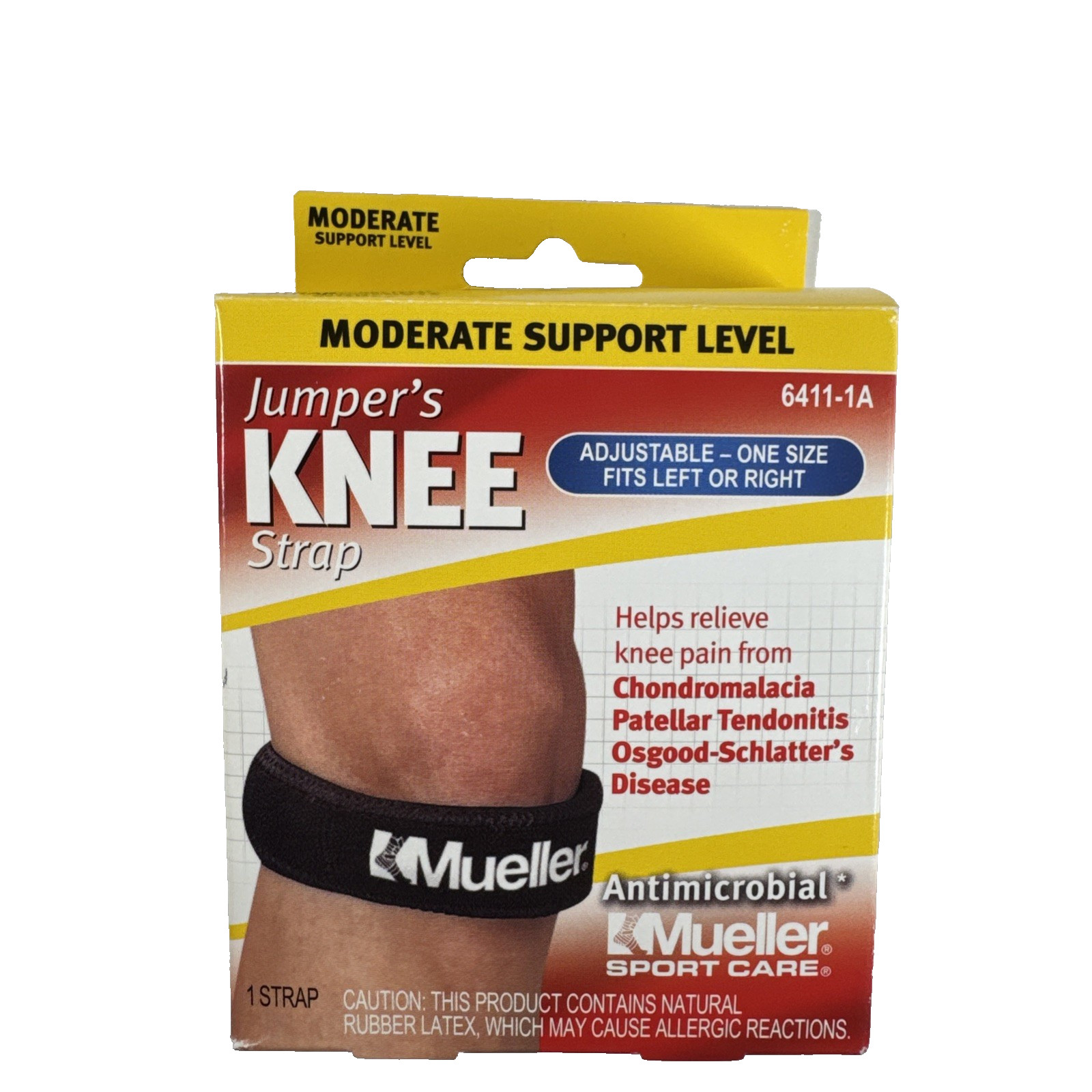NEW OLD STOCK 2011 Mueller Sport Care Mueller Sport Care Jumpers Knee Strap 1 Sz
