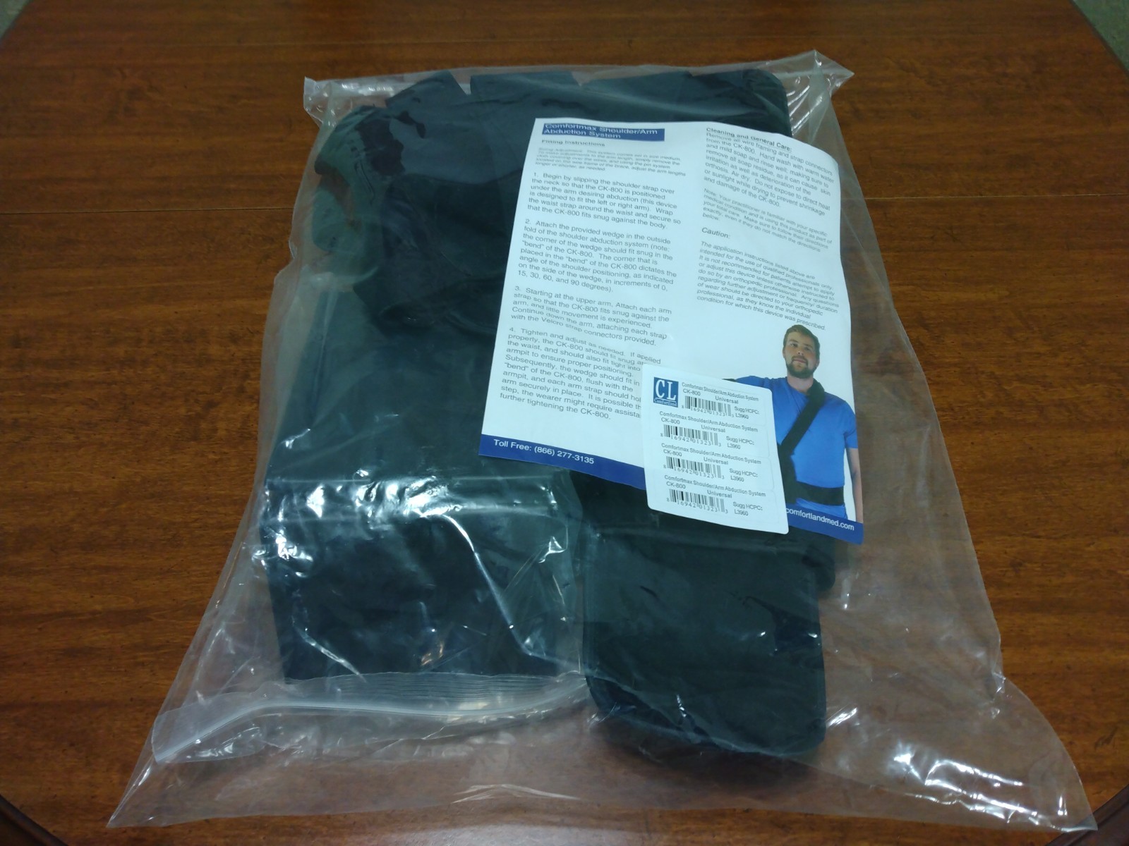 Comfortland CK-800 Left Shoulder Arm Abduction Brace Sling Comfortmax