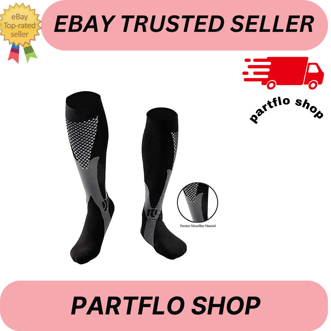Compression Socks Running Football Soccer Stockings Men Women Sport Sock 30 Mmhg