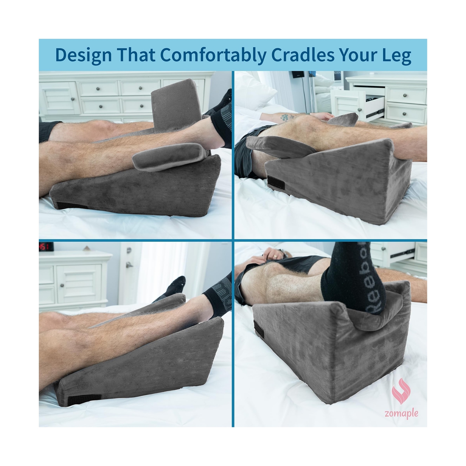Zomaple Arm Elevation Pillow for Post Surgery Support – Recovery Boost Arm Pi…