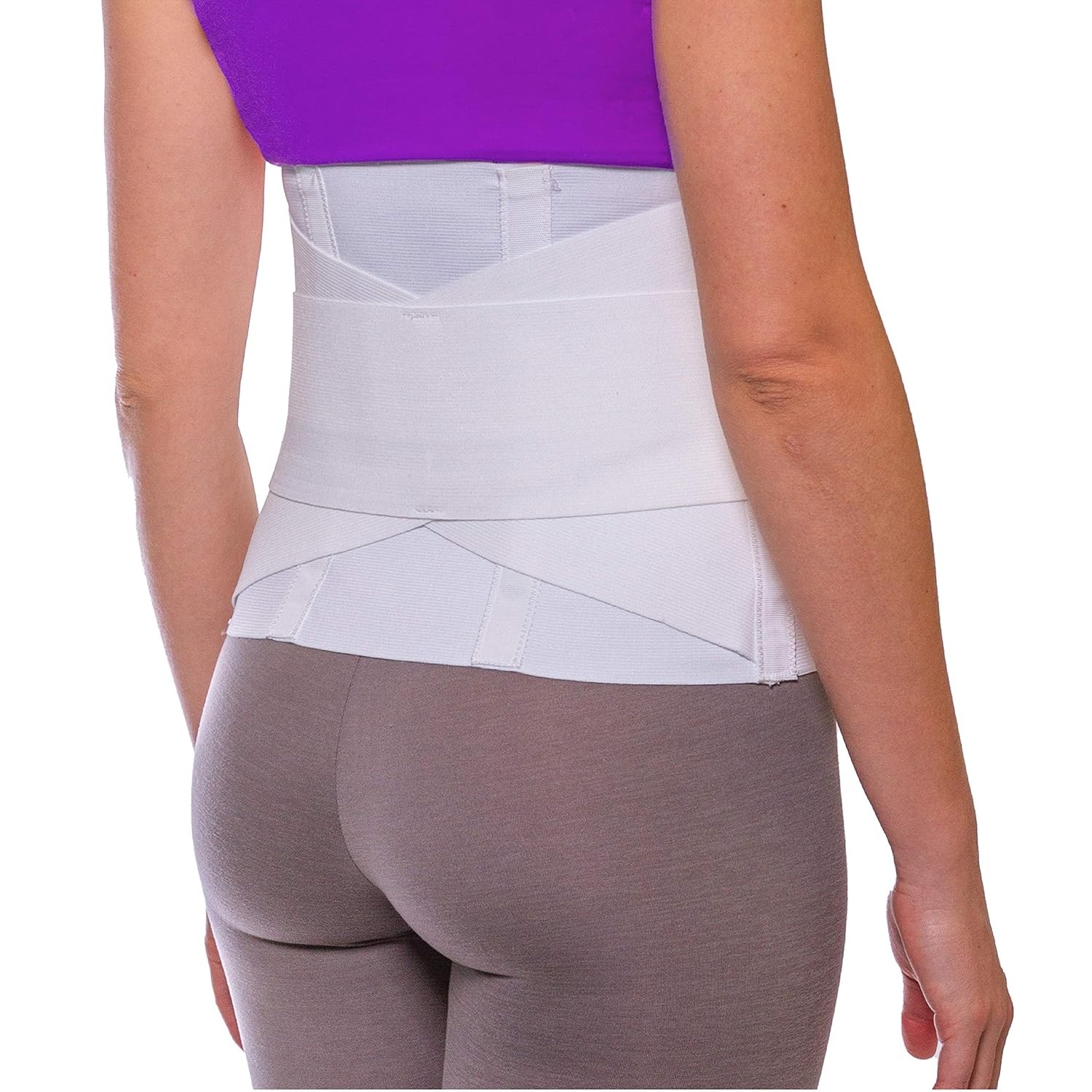 BraceAbility Women’s Back Brace for Female Lower Back Pain (Medium) – Lightweigh