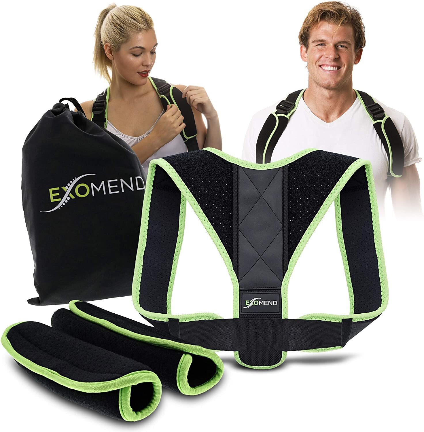 Gaming Posture Corrector Brace Back, Neck, Clavicle Shoulder Pain Support Focus