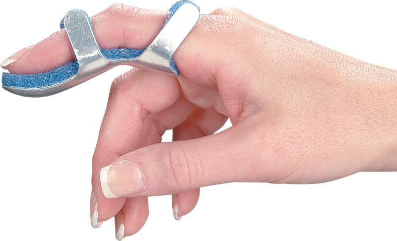 DeRoyal Finger Splint Toad with Foam Medium Ref 11102 1dz NIB Sealed Exp 02/2032