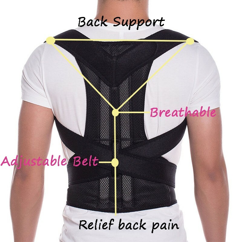 US STOCK Heavy Lifting Lumbar Back Waist Support Belt Brace For Work Men/Women