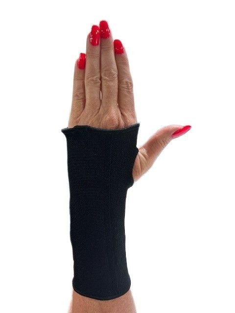 Alpha Medical Compression Support Wrist and Hand Brace with Thumb Hole