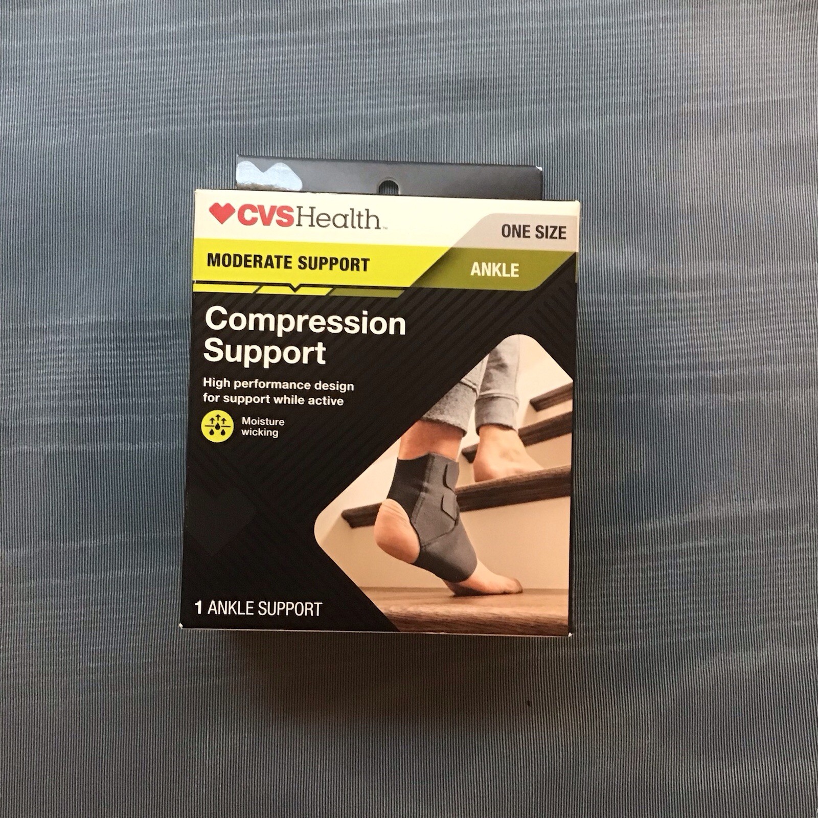 Ankle Compression Support CVS One Size Moderate Support