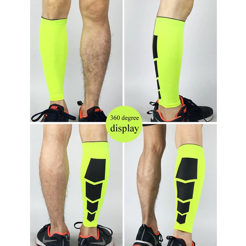 1Pcs Sports Compression Calf Sleeves Leg Compression Sock Running Shin Splint Va