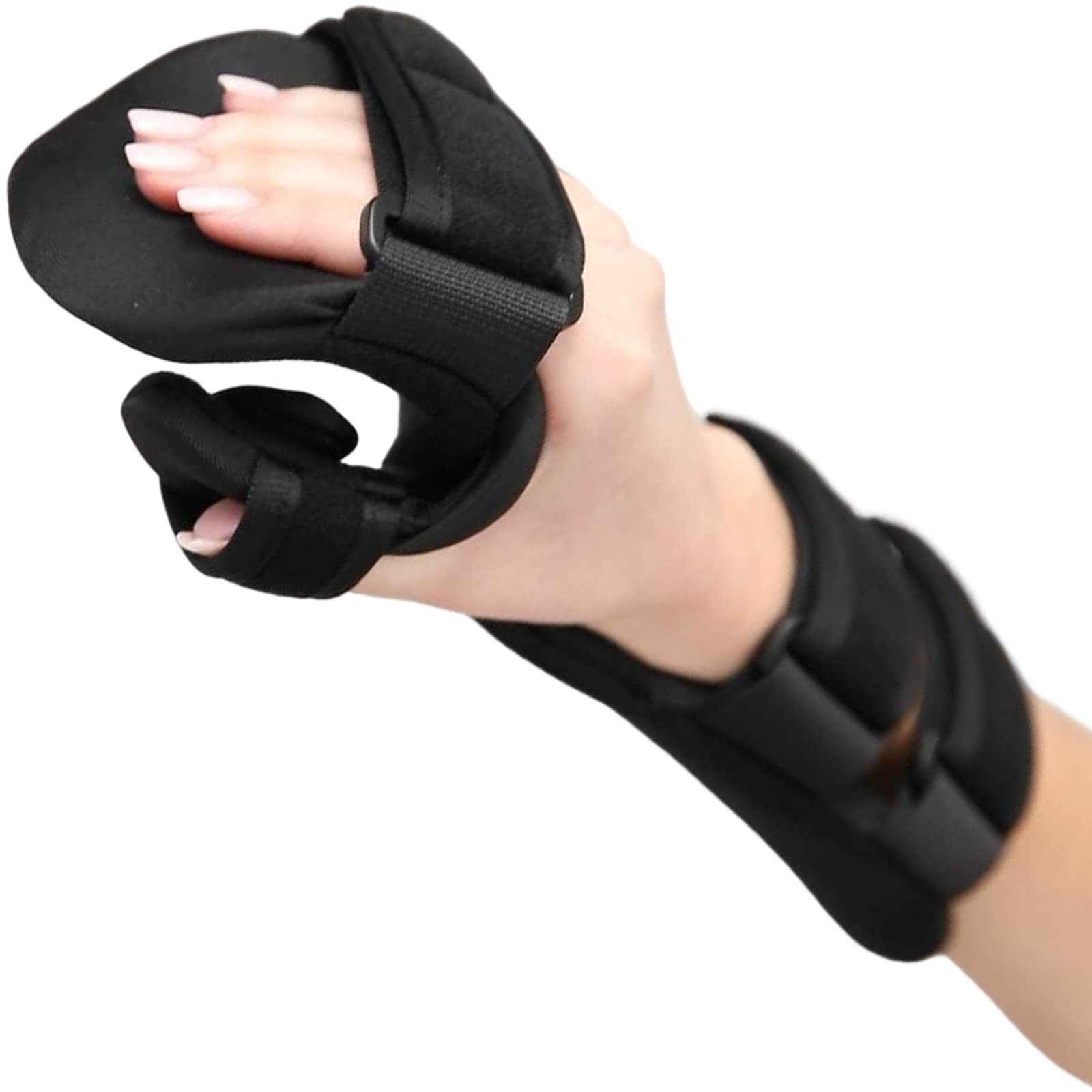 Stroke Resting Hand Splint-Night Immobilizer Wrist Finger Brace for Flexion-Righ