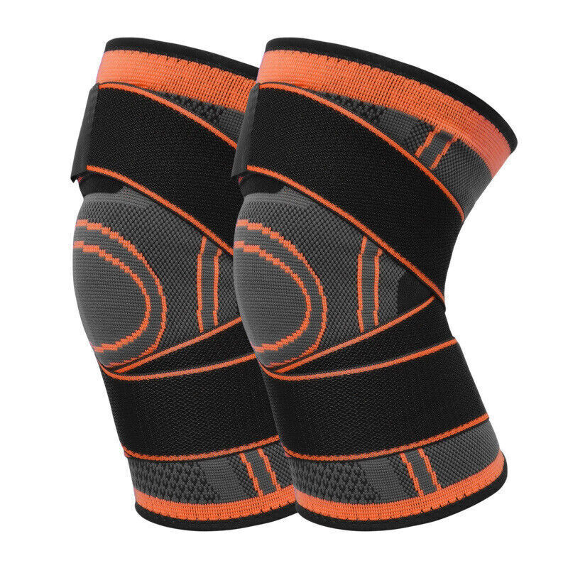 3D Knee Sleeve Compression Brace Support For Sport Joint Pain Arthritis Relief