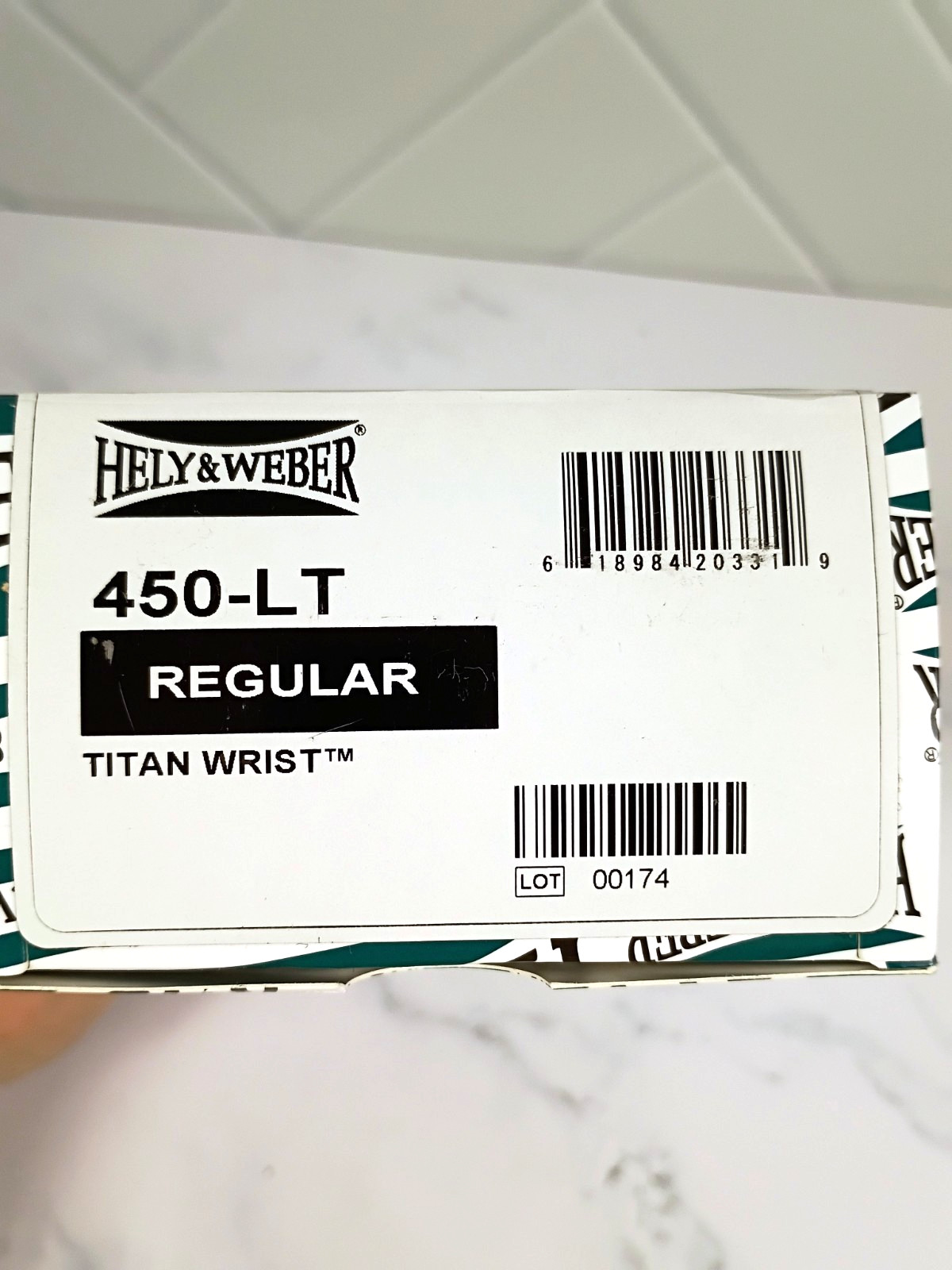 Hely & Weber Titan 450 Wrist Brace Carpal Tunnel Support Lacing Orthosis LEFT