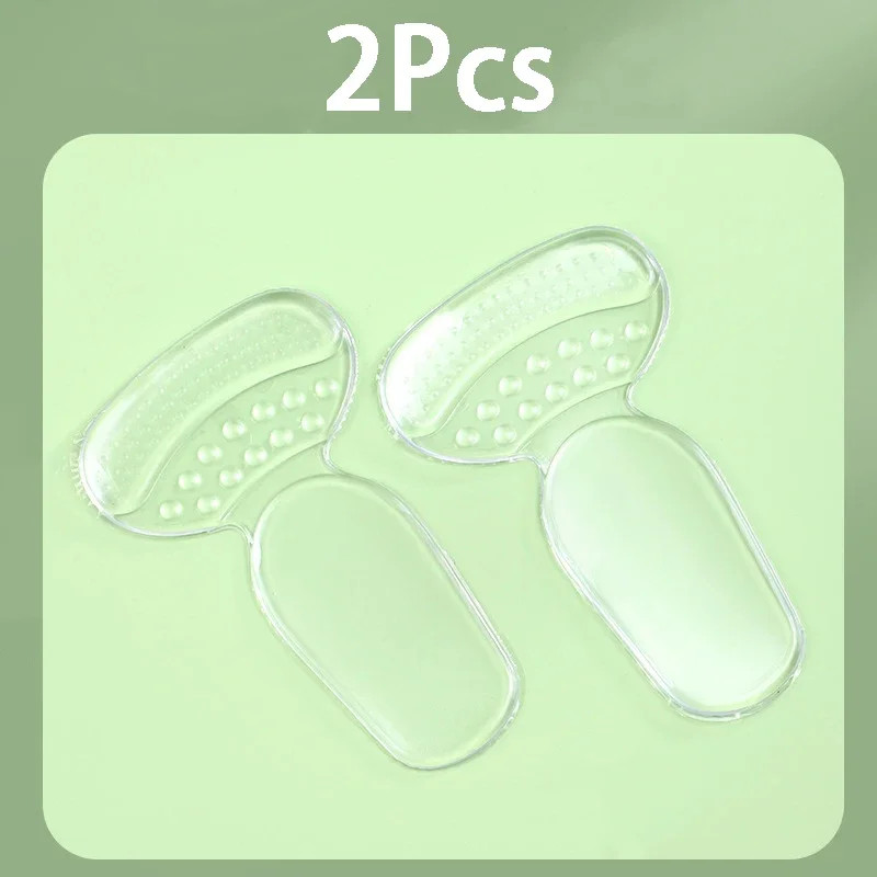 2pcs/4pcs Silicone Heel Pad Heel Sticker Heels Protector Adjust Size Adhesive No