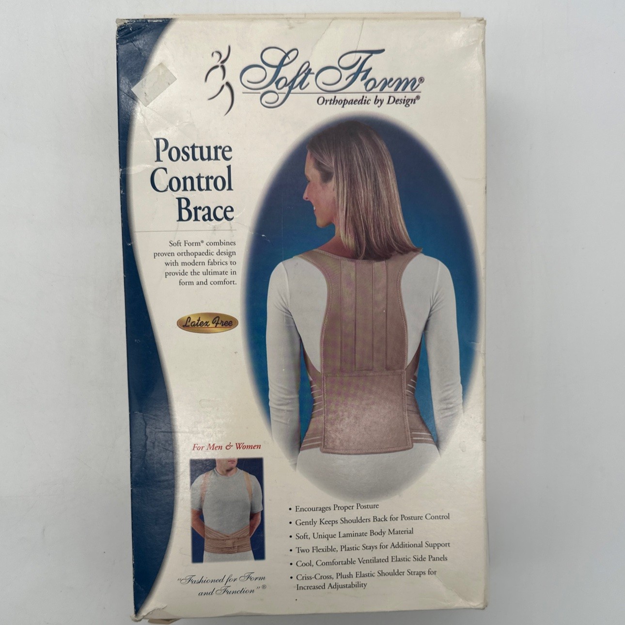 FLA Orthopedics Posture Control Brace Soft Form – Size Large Beige Open Box